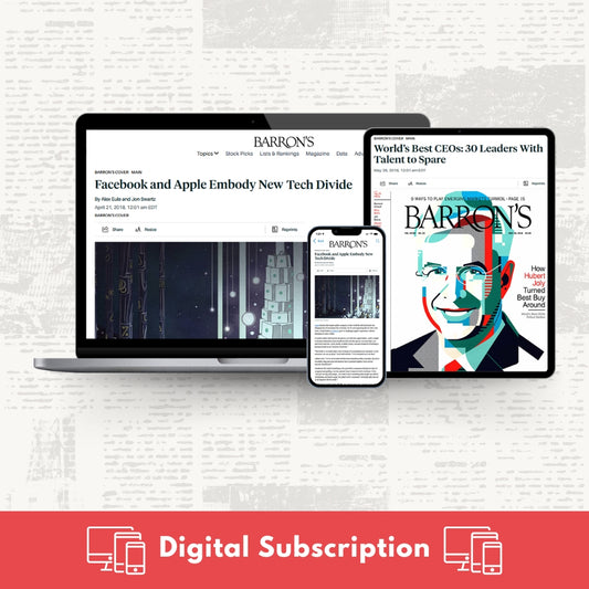 Barron's 1-Year (Digital) Subscription