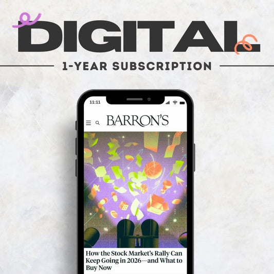Barron's 1-Year (Digital) Subscription