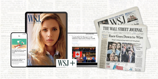 Wall Street Journal Print & Digital Bundle Subscription