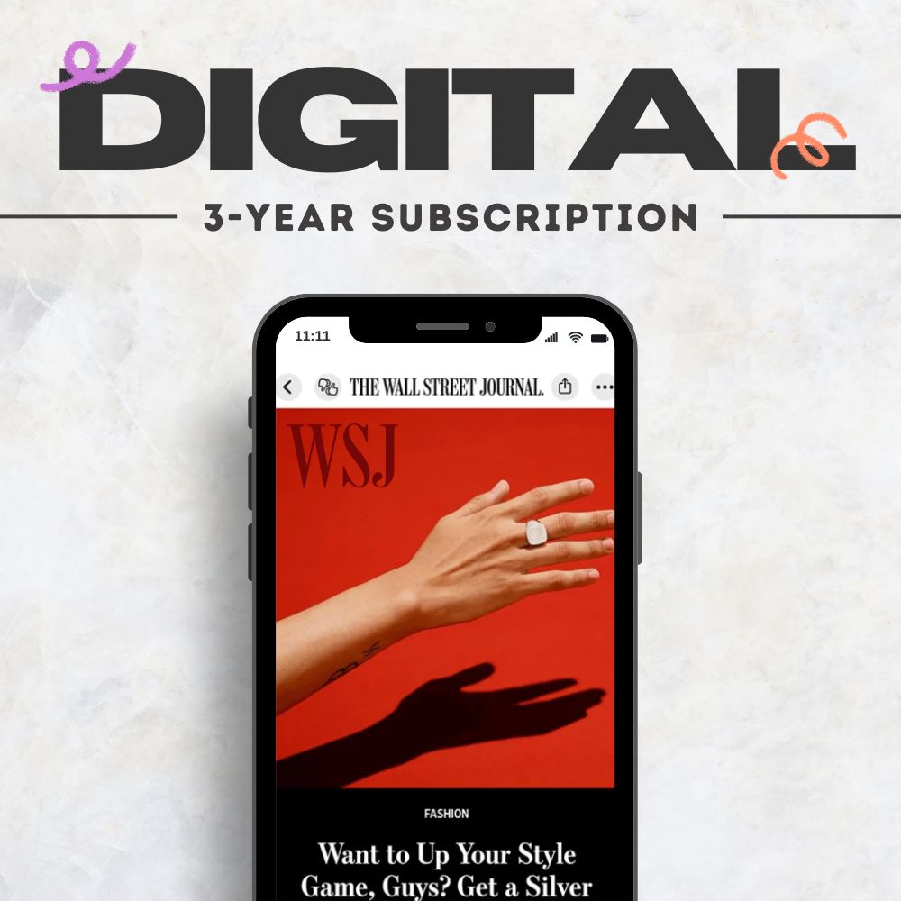 The Wall Street Journal 3-Year (Digital Subscription)