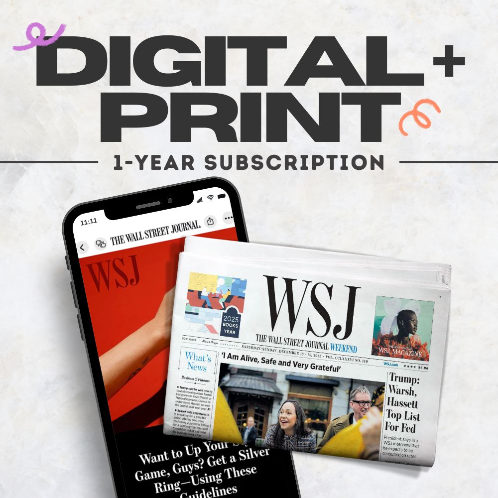 Wall Street Journal 1-Year (Print and Digital Subscription)