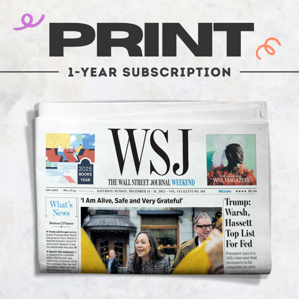 Wall Street Journal 1-Year WSJ (Print Subscription) – Deal Ambassador